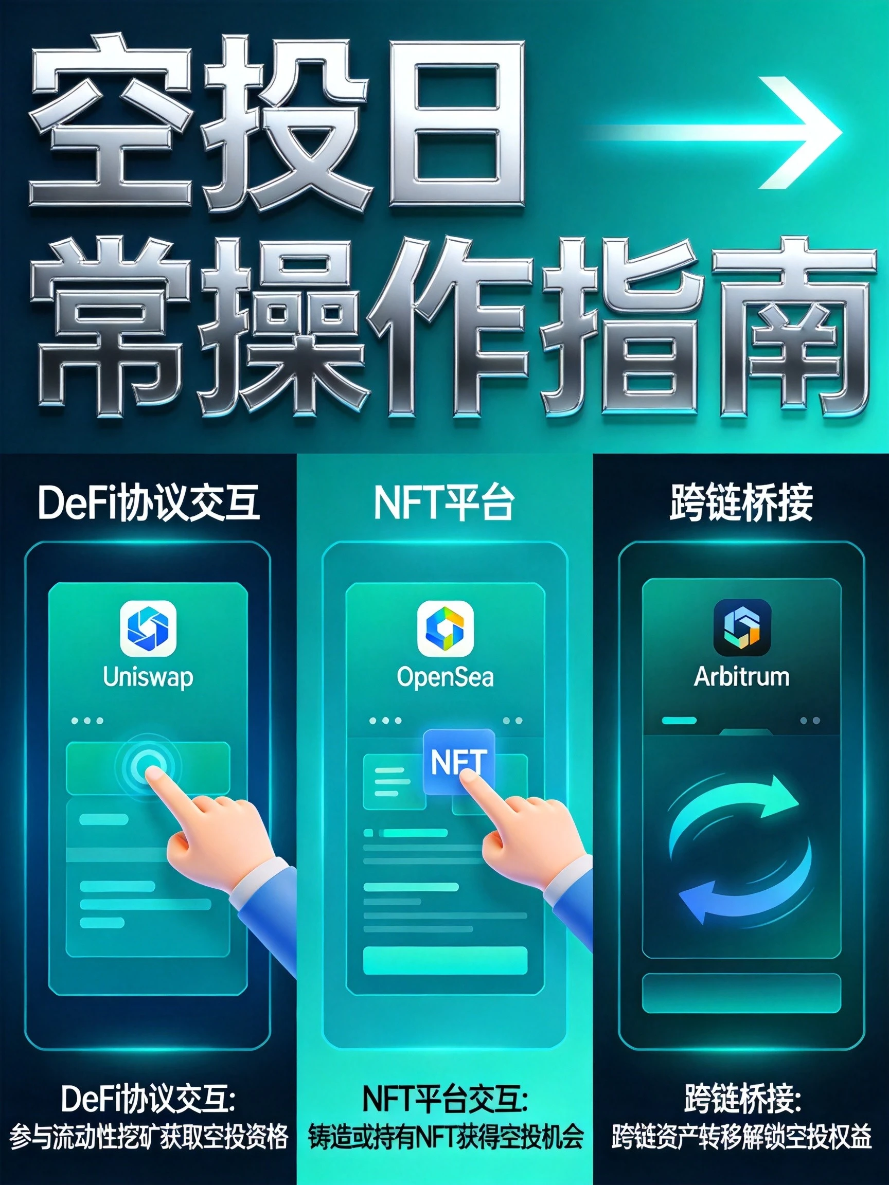 新手撸空投日常交互操作清单 