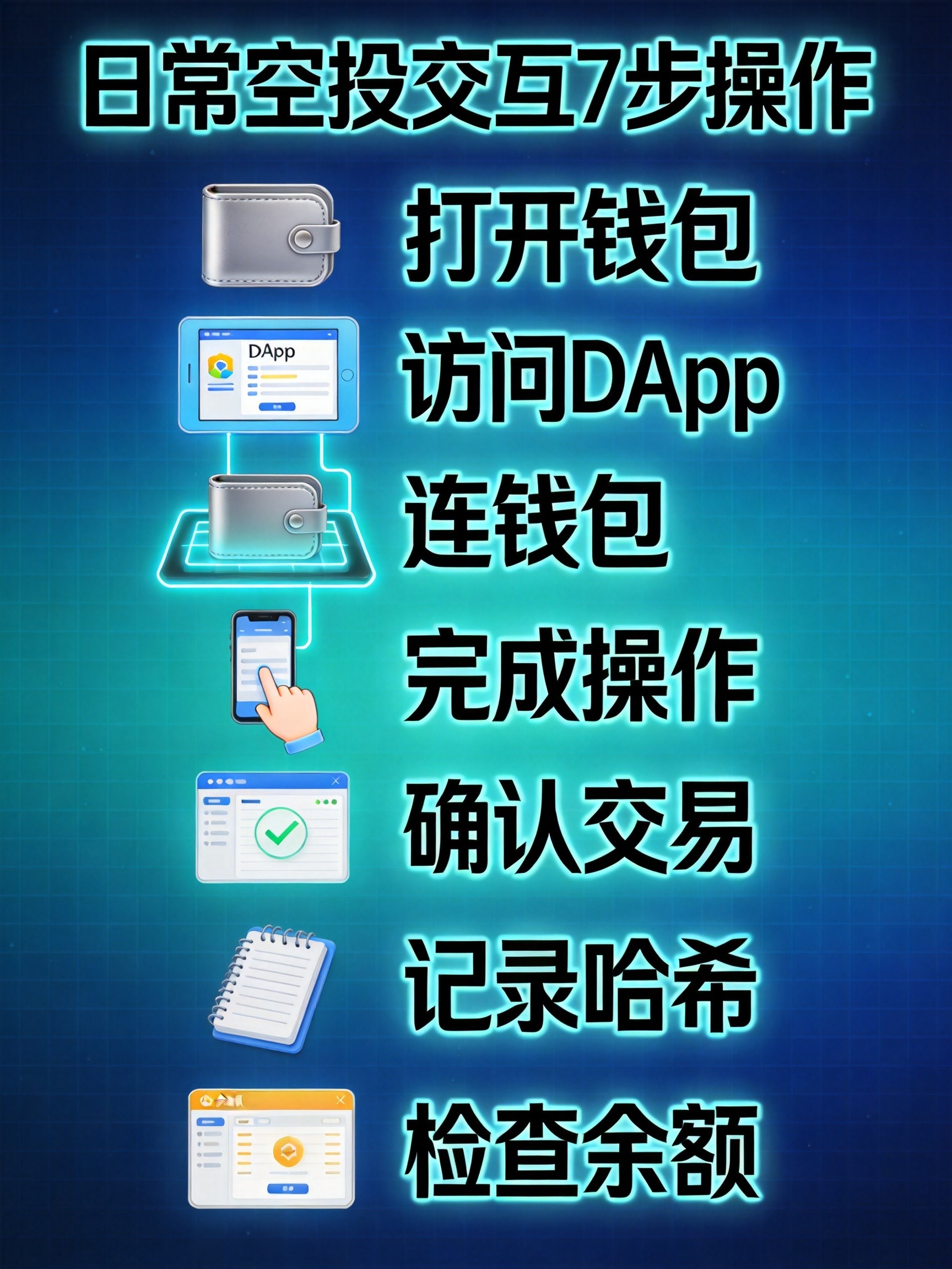日常空投交互操作流程图 日常空投交互操作流程图