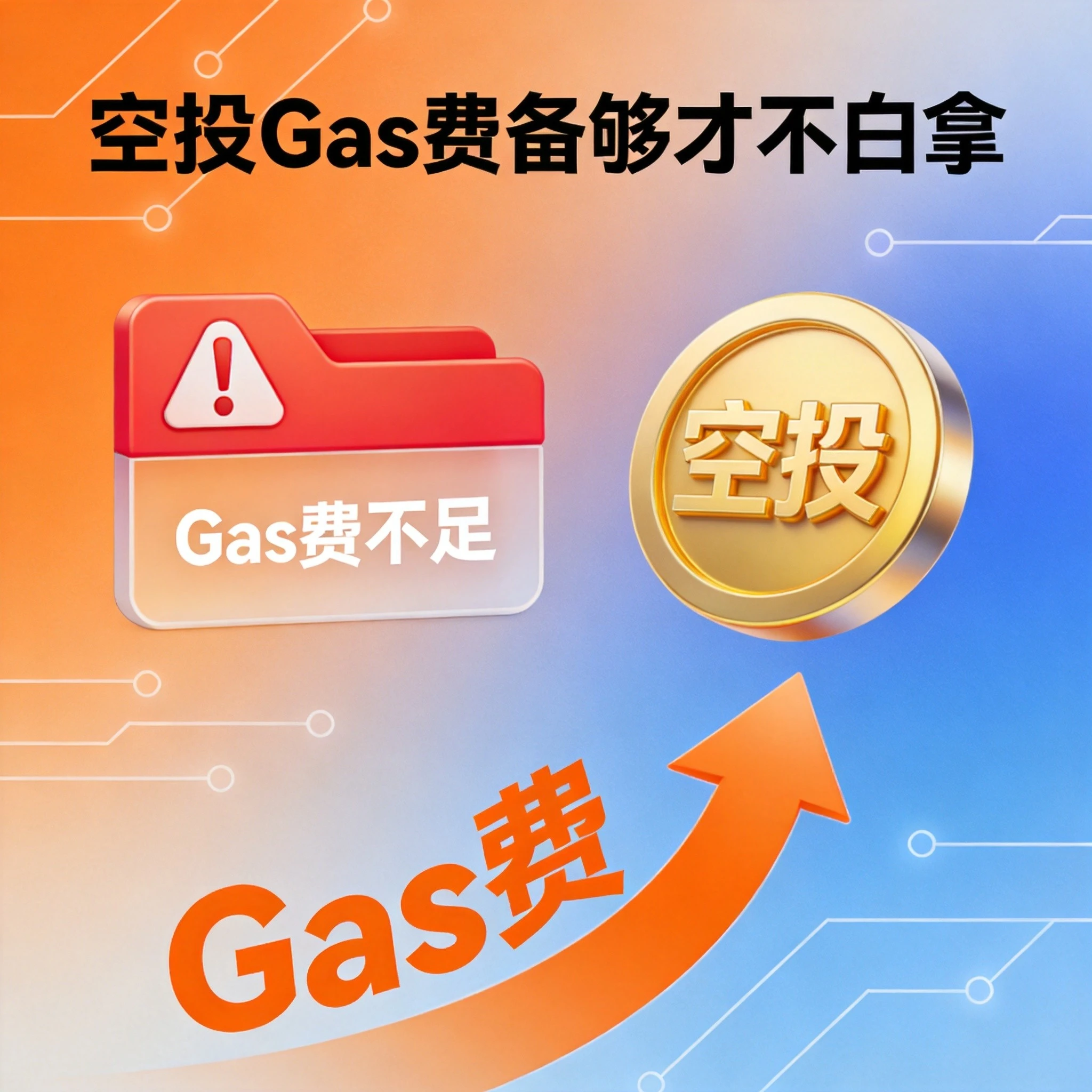 空投交互需要多少备用Gas费？算错这笔钱，空投白拿