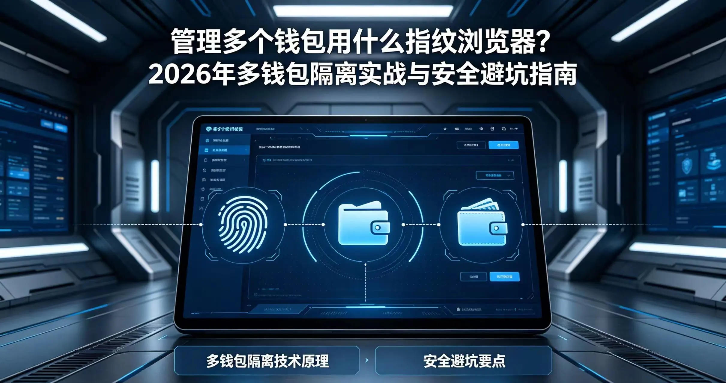 管理多个钱包的指纹浏览器:2026年多钱包隔离实战指南