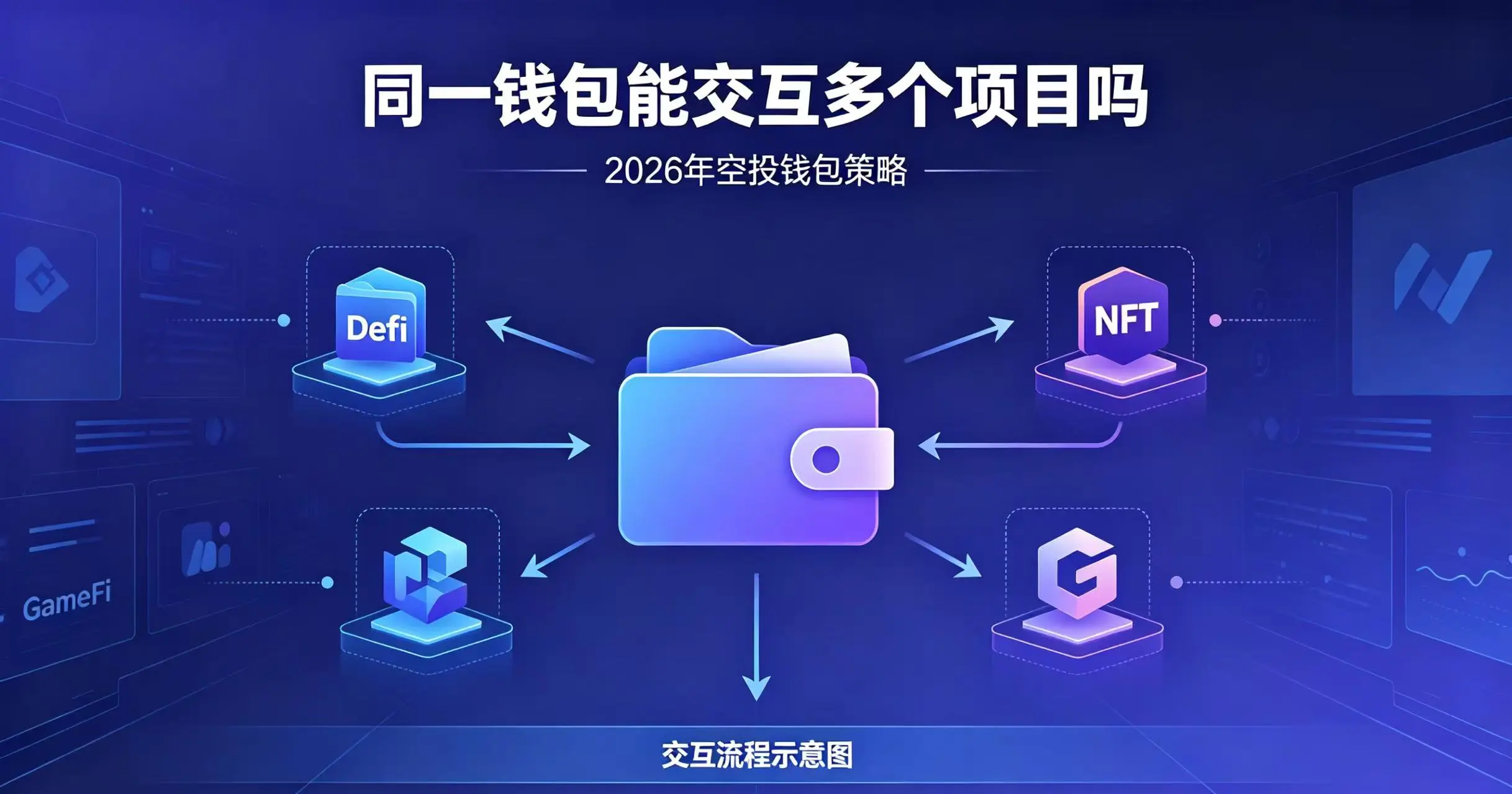 同一钱包能交互多个项目吗?
