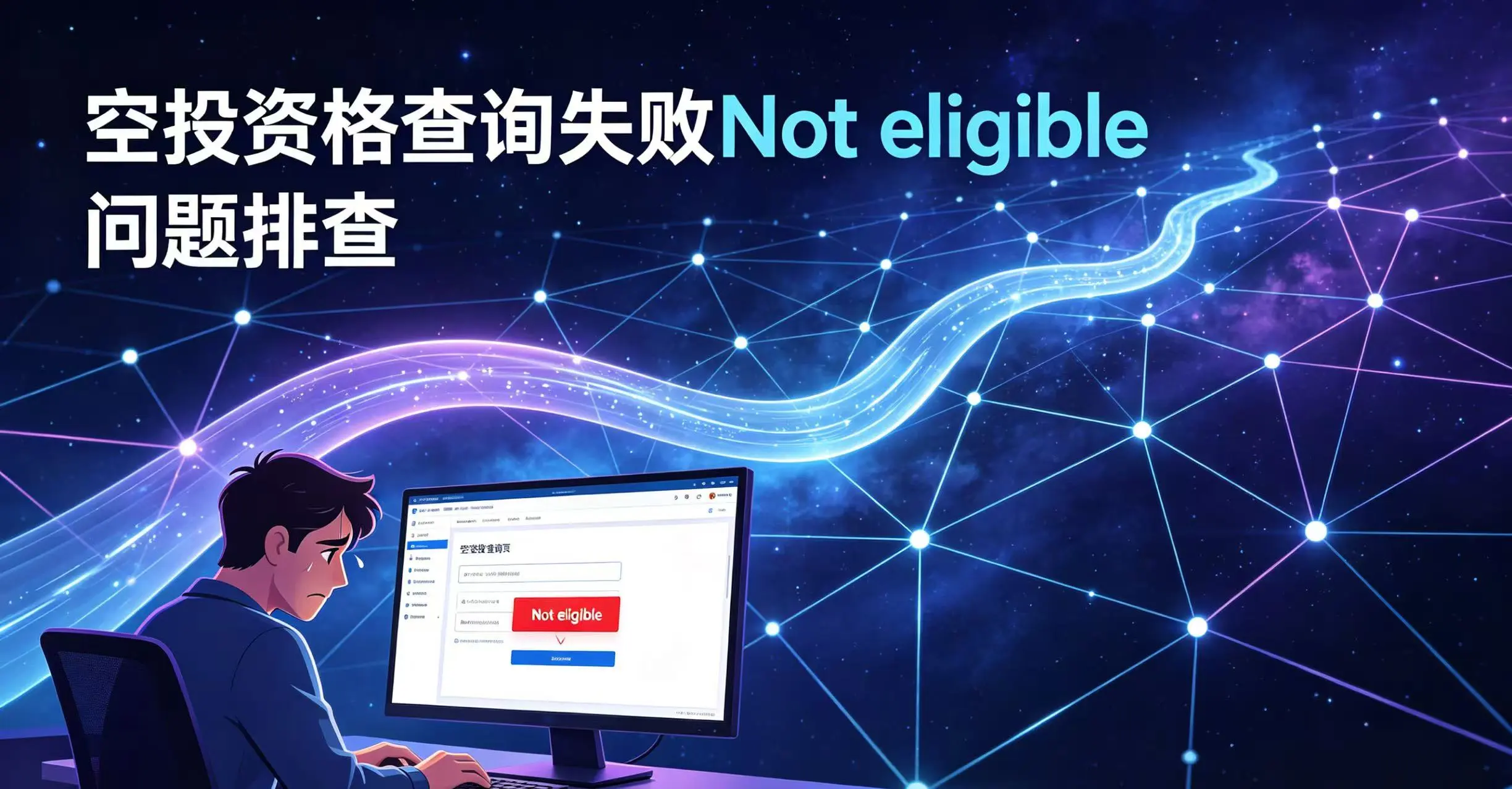 项目空投查不到资格是怎么回事?