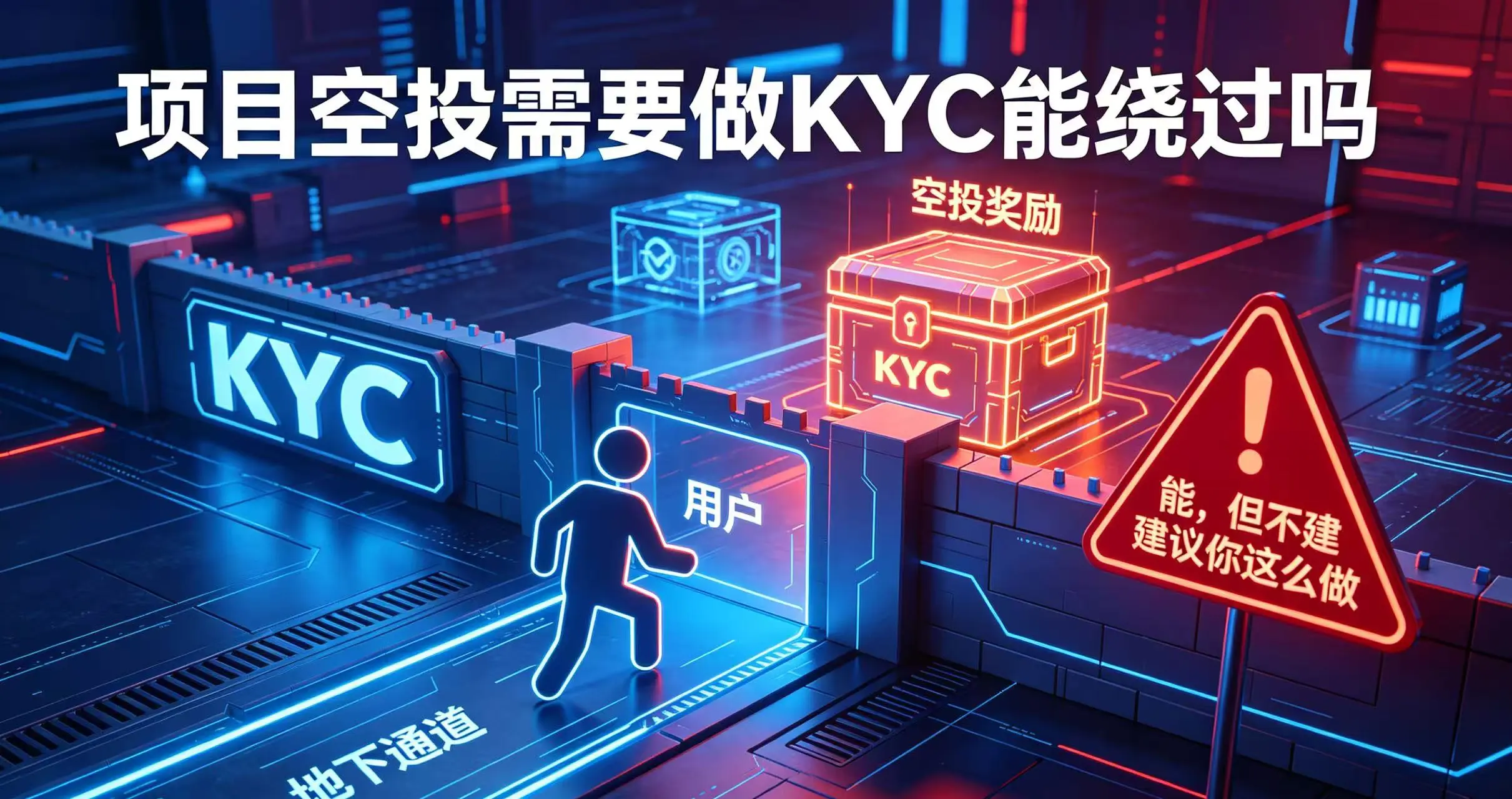 项目空投需要做KYC能绕过吗？