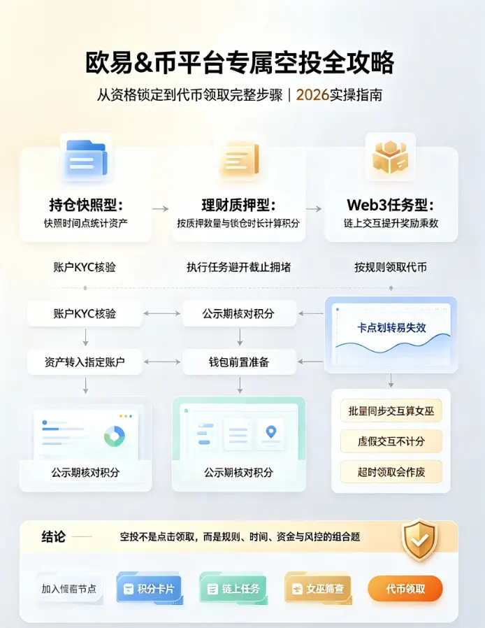交易所平台专属空投全攻略：从资格锁定到代币领取完整步骤
