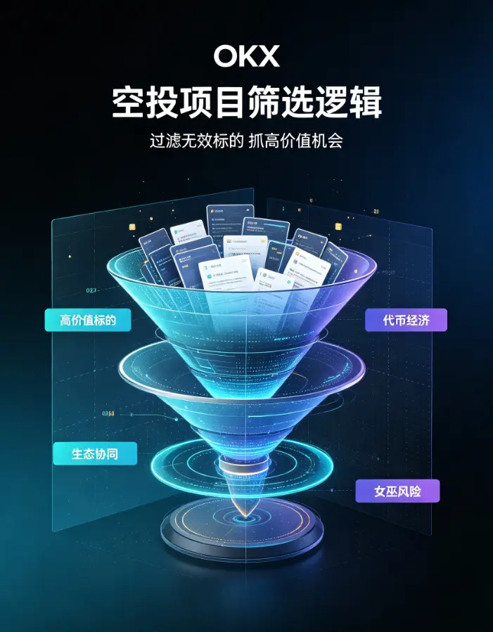 生态空投项目筛选逻辑：快速过滤无效项目精准抓高价值标的